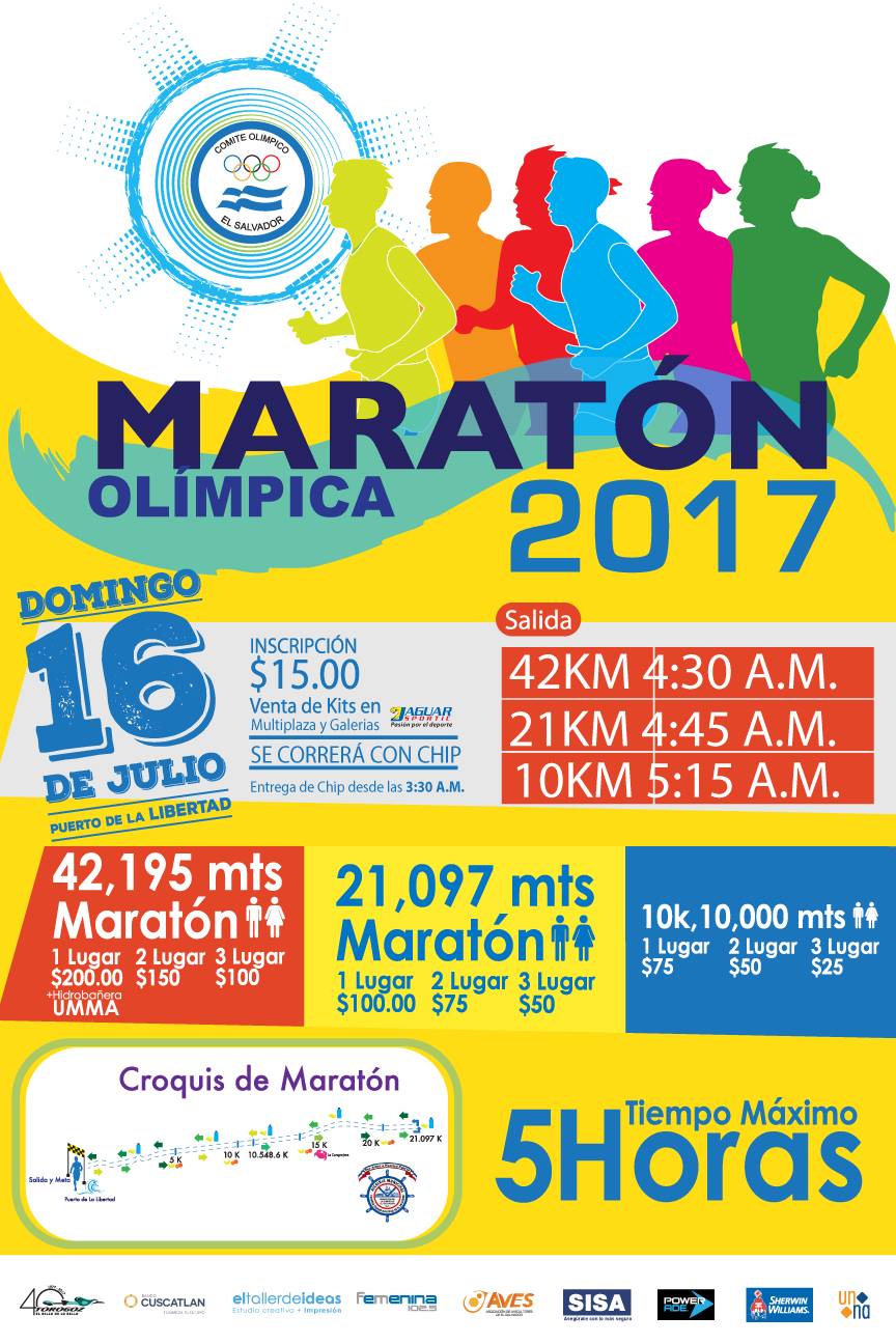 Maratón del Comité Olímpico de El Salvador